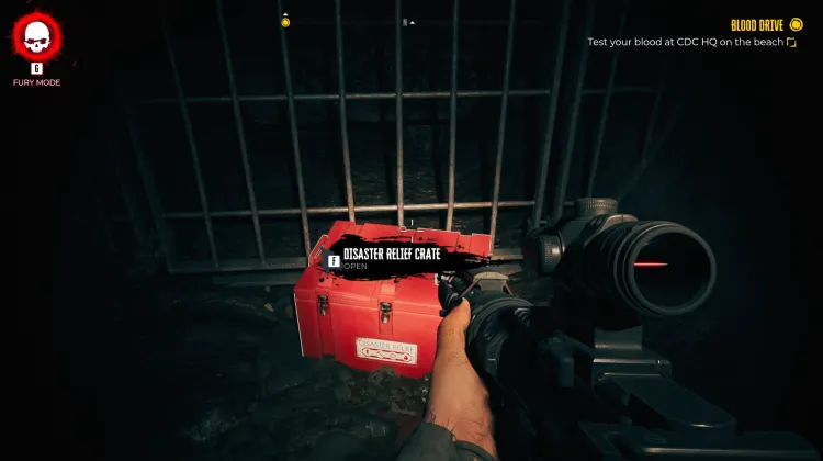 Katastrophenhilfe-Kiste