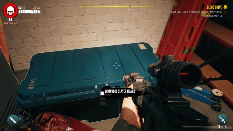 Zombiesicherer Schlächter-Hort