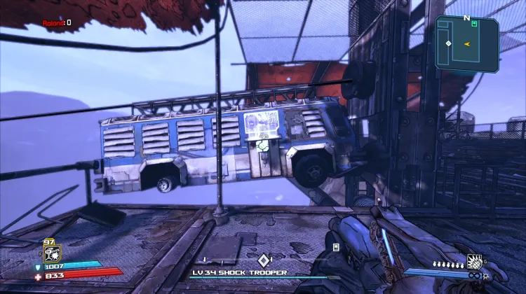 Map Exit to Salt Flats