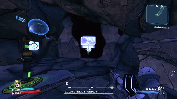 Map Exit to Salt Flats