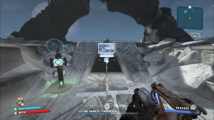 Map Exit to Eridian Promontory