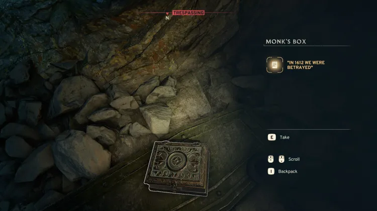 Im Jahre 1612 wurden wir verraten