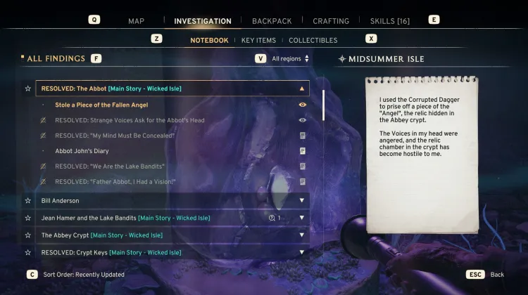 Stahl ein Stück des Gefallenen Engels