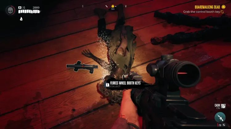 Ferris Wheel Booth Keys