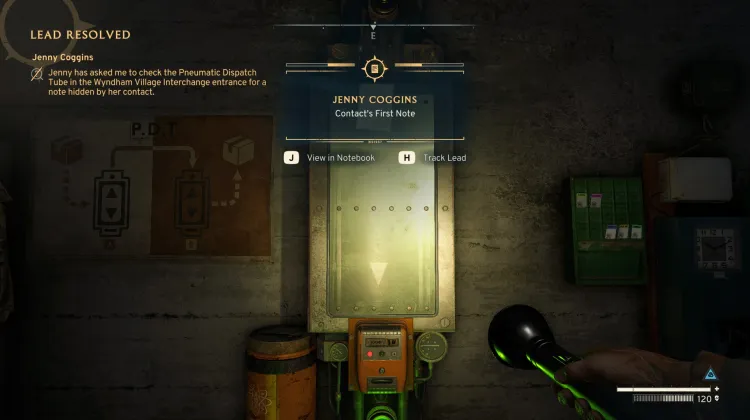 Note de premier contact (DLC Wicked Isle)