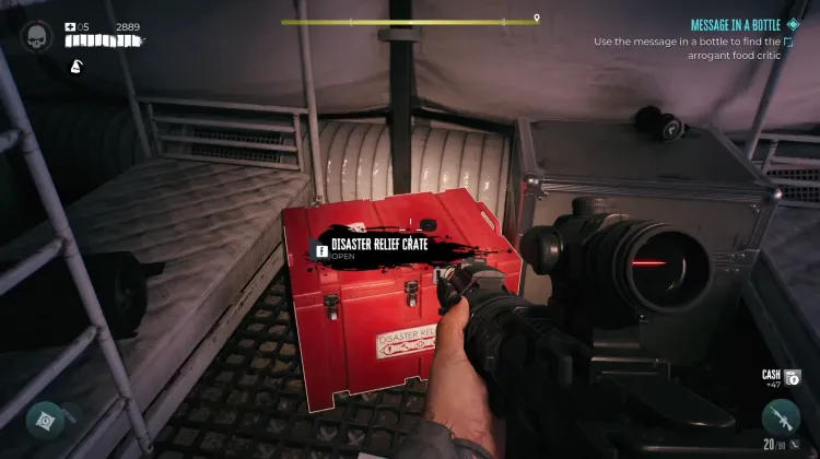 Katastrophenhilfe-Kiste