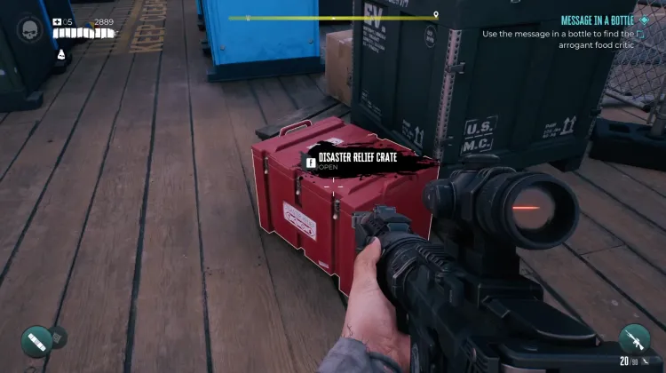 Katastrophenhilfe-Kiste