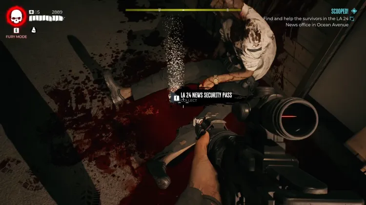 LA 24 News Security Pass