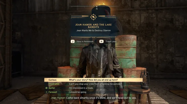 Jean Oberon'u Yok Etmemi İstiyor