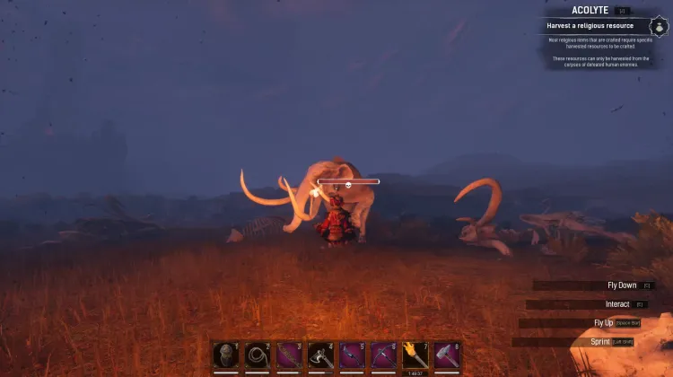 Antediluvianischer Elefant