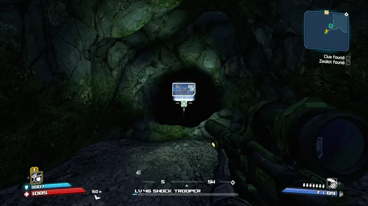 Map Exit to Jakobs Cove