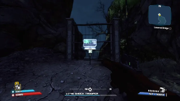 Map Exit to Lumber Yard