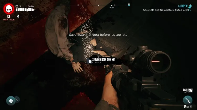 Server Room Safe Key