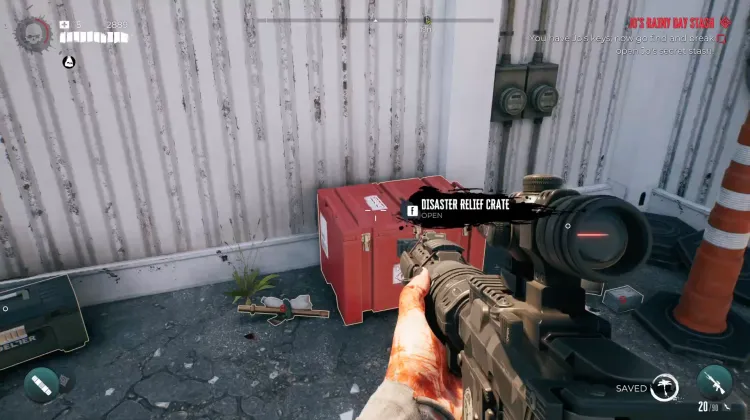 Katastrophenhilfe-Kiste