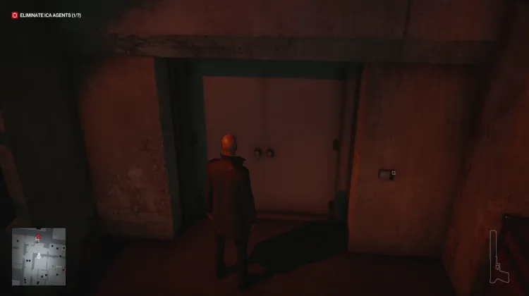 Staff Area Locked Door