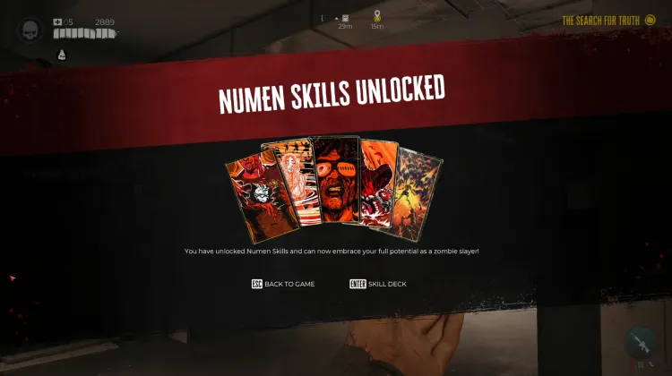 Numen Skills Unlocked