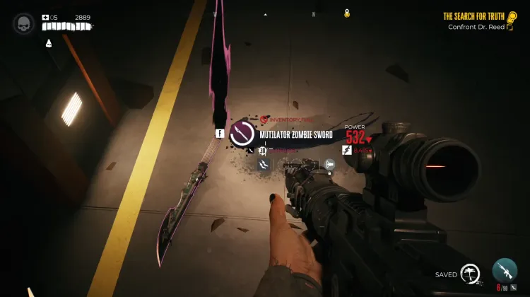 Mutilator Zombie Sword