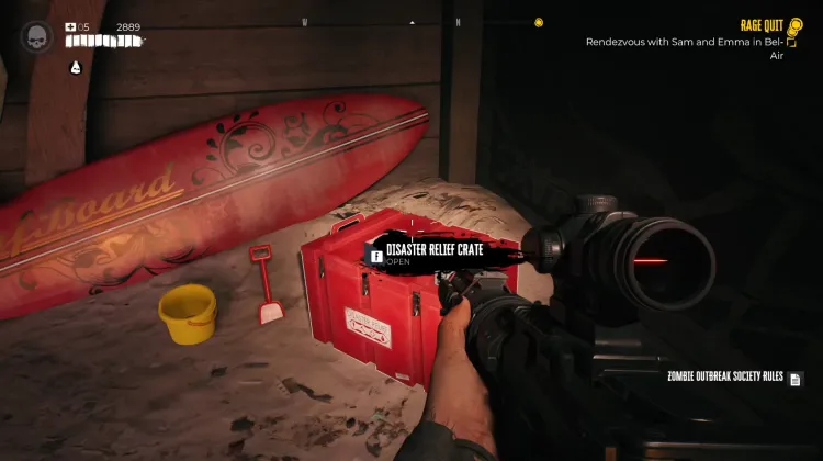 Katastrophenhilfe-Kiste