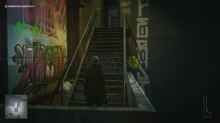 Level 2 - Level 3 Stairs