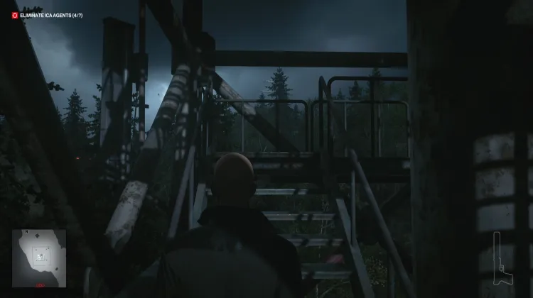 Level 2 - Level 3 Stairs