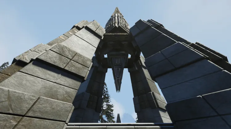 Mysterious Portal (Alpine Land)