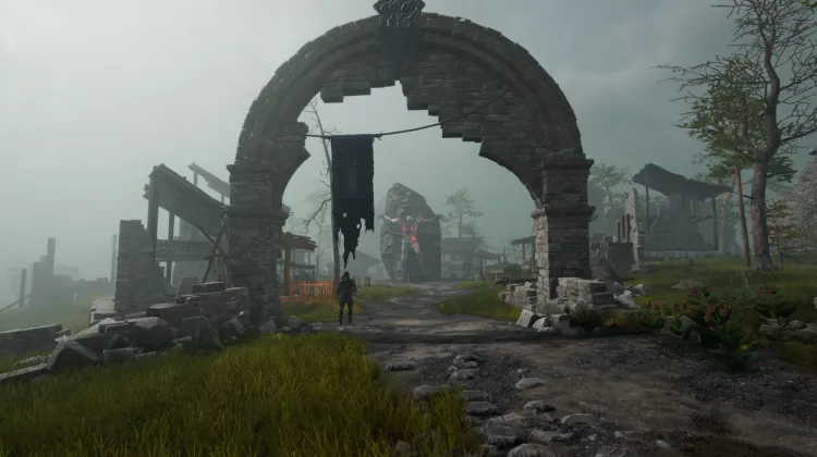 Place du Marché en Ruines