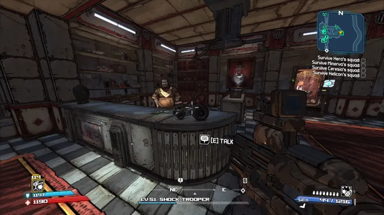 Hey, you seen my gun?