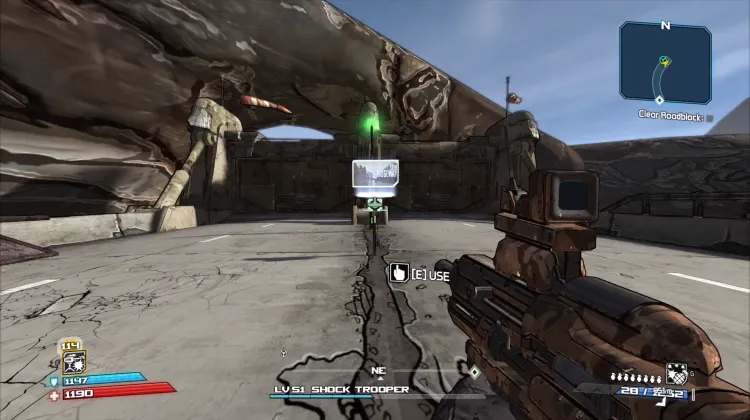 Saída do Mapa para The Ridgeway