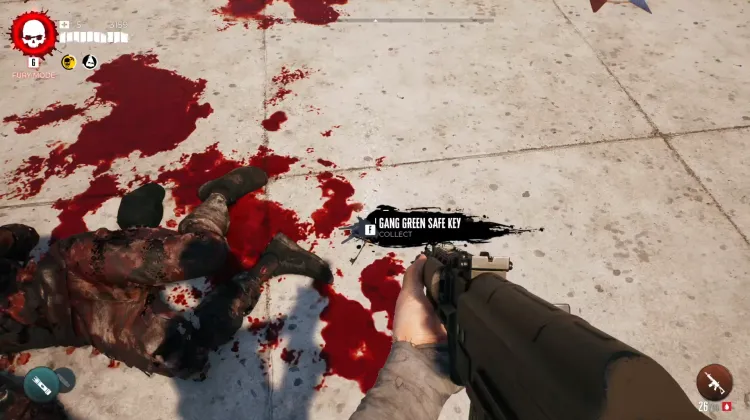 Gang Green Tresorschlüssel