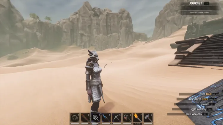 Pietra Runica delle Rovine Spazzate dalla Sabbia