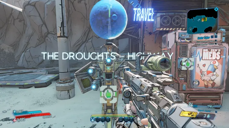 Station de voyage rapide