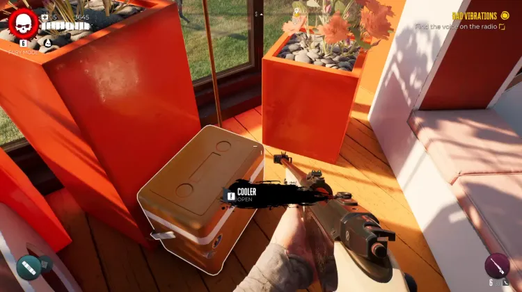 Secondo Piano-Refrigeratore Giallo