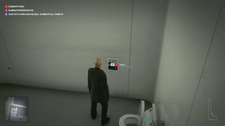 Painel de Controle do Banheiro