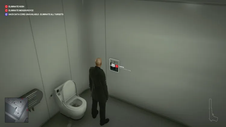 Painel de Controle do Banheiro