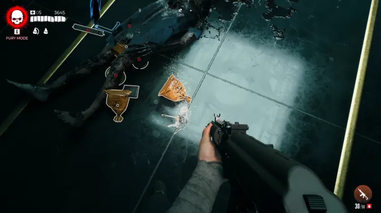 Weißer Latex-Autoschlüssel