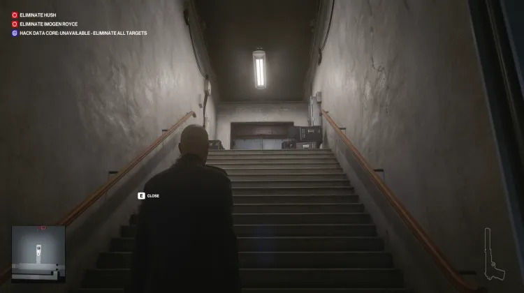 Escaliers Niveau 0 - Niveau 1