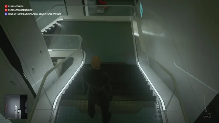 Niveau 0 - Escaliers Niveau -1