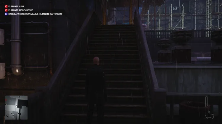 Ebene 1 - Ebene 2 Treppe
