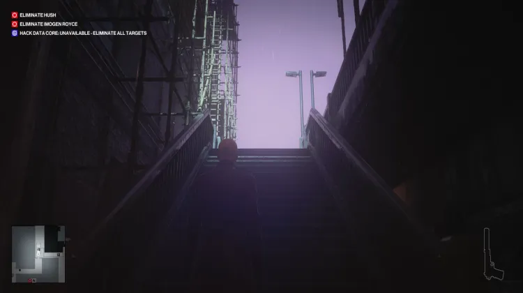 Ebene 1 - Ebene 2 Treppe