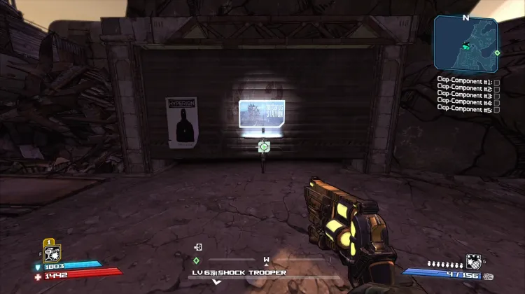 Saída do Mapa para Estação Tartarus