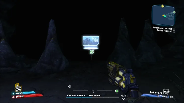 Saída do Mapa para Estação Tartarus