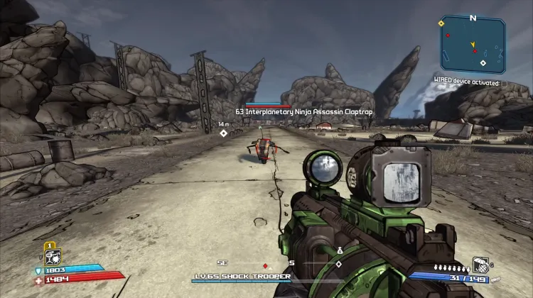 Assassino Ninja Interplanetário Claptrap