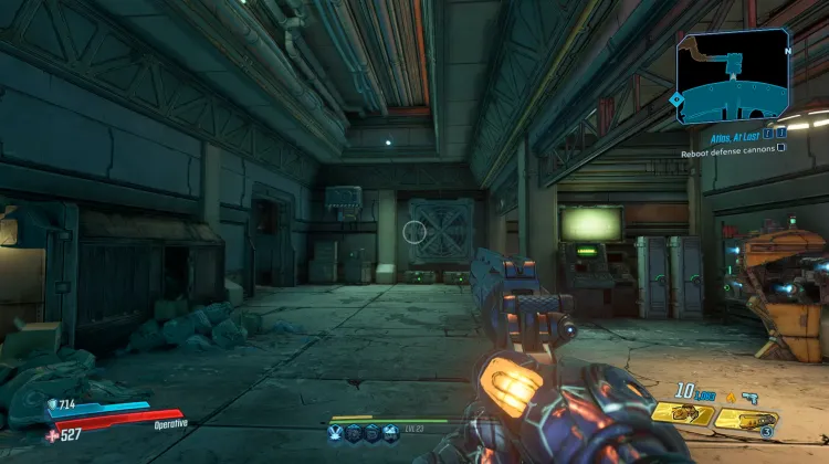 Accès de Maintenance du Mur d'Enceinte