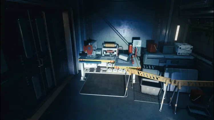 Meja Kerja - Bangku Kerja Pakaian Luar Angkasa