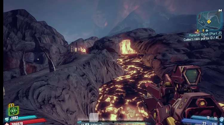 Chasseur de l'Arche contre le Volcan