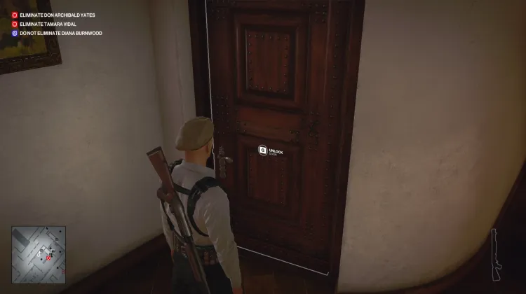 Villa Basement Locked Door