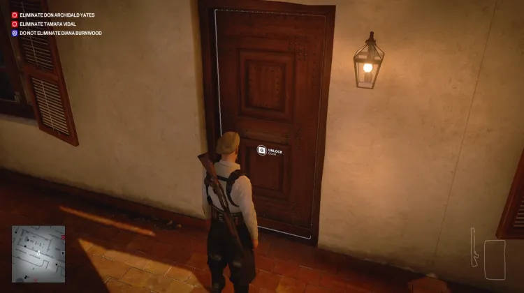 Living Room Locked Door