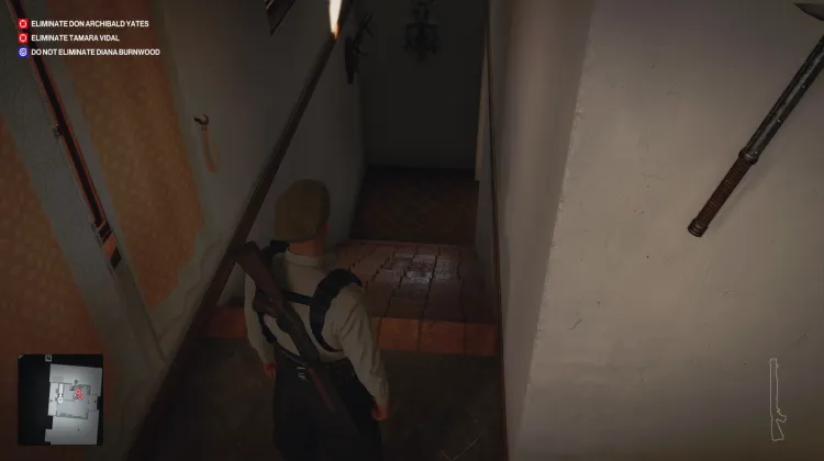 Level 5 - Level 4 Treppe