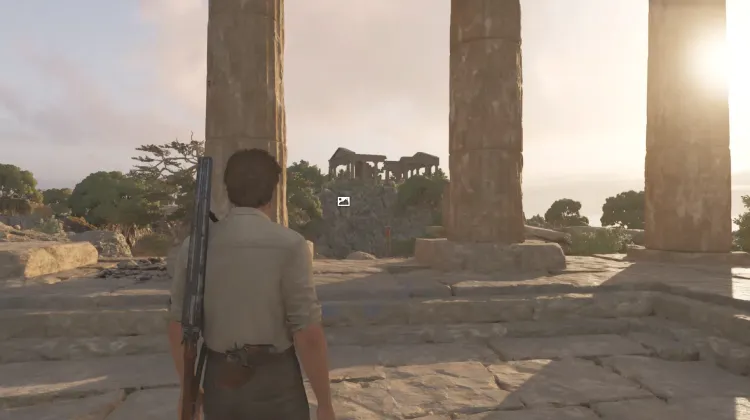 The Temple of Aphrodite Epistrophia on La Riva Antica