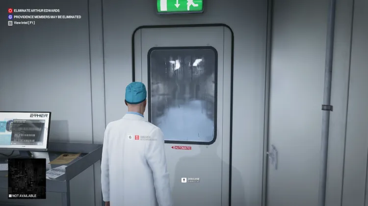 Porta del Laboratorio Bloccata